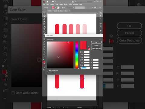 Light to Deep Color Palette Design in Adobe Illustrator | Color Gradient Tutorial Bangla