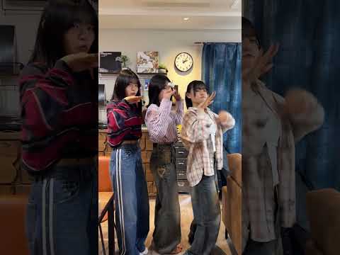 【即興ダンス】3姉妹でTikTokで流行ってるチキンバナナを踊ってみた！#Shorts
