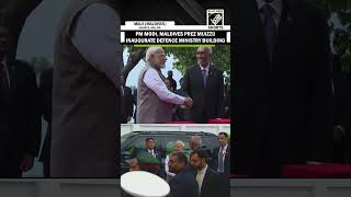 PM Modi, Maldives Prez Muizzu jointly inaugurates newly-built Dhoshimeyna Building in Male