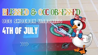 OCC Shoebox Unboxing 4th of July Edition