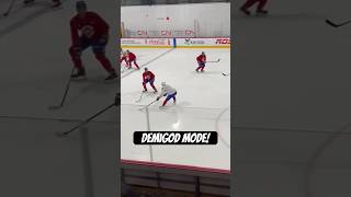Demidov Clinic At Practice! #shorts #reels #nhl #hockey #montrealcanadiens #gohabsgo