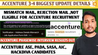 Accenture Onboarding Biggest Change | Document Upload Mail Update | Interview Results | Offer Letter