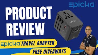 Epicka Travel Adapter Review: Your Ultimate Companion for Global Adventures!