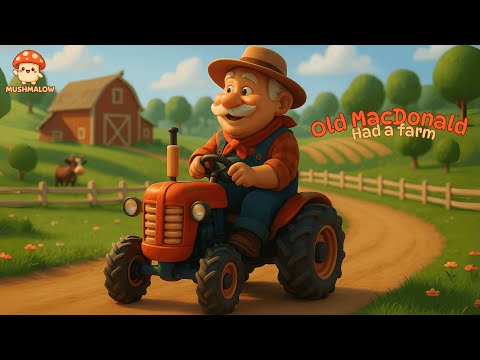 Old MacDonald Had A Farm | Nursery Rhymes | Fun Kids Songs & 3D Animation