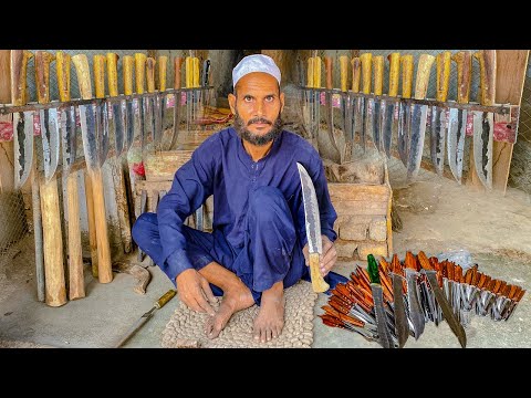 Incredible Process of Making Super Sharp Knife | Slaughter Knife | Amazing Meat Knives Manufacturing