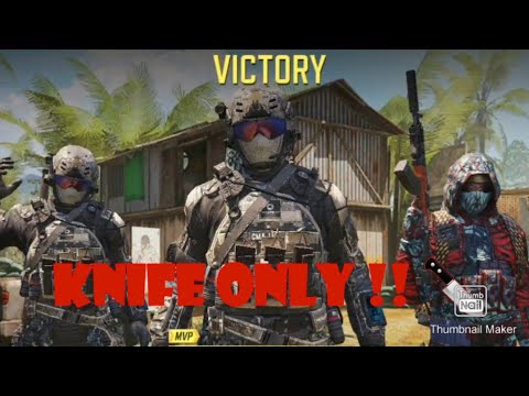 MVP with only a knife 🔪 | Challenge | Call of Duty Mobile