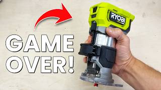RYOBI 18v ONE+ Router is On Another Level!