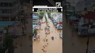 Drone visuals: Monsoon Mayhem in Andhra Pradesh| Rain fury in Vijayawada will leave you in shock