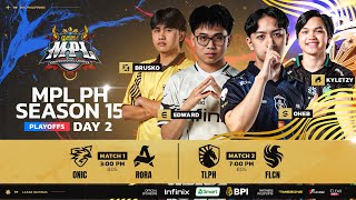 🔴 LIVE | MPL PH S15 | FILIPINO - Playoffs Day 2