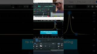 Smooth de-essing using dynamic EQ! 🎛️🎶🎤 #studiovibe #studiotime #musicproducer #mixing #vocals
