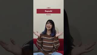 LAGU untuk NAMA HARI dalam Bahasa Jepang