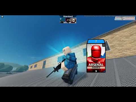 i got completely clapped in arsenal with the boys ll  Roblox Arsenal