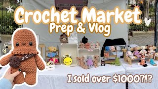 Another busy Market - Crochet market vlog 🐙  Vlog 15