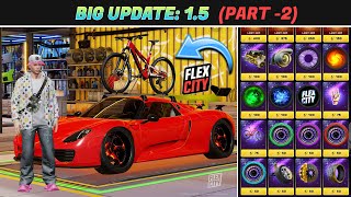 Part 2: Flex City Big Update 1.5 | New Car Fest Event + New Cars and more #flexcity #openworld