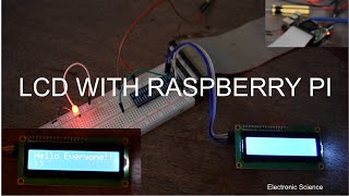How to Control A 16x2 i2c LCD with Raspberry PI
