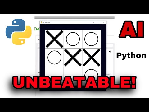 Tic Tac Toe with Python - Minimax AI Algorithm (+Code)