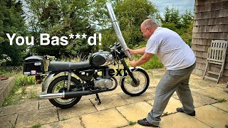 MZ TS250/1 Broken Down. It’s bad news.