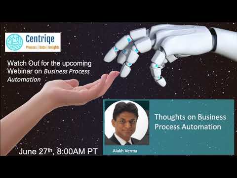 Centriqe Webinar | Business Process Automation | Teaser