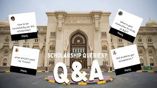 Scholarship Q&A Session | Let's Discuss | Al Qasimia University | Your Queries Resolved