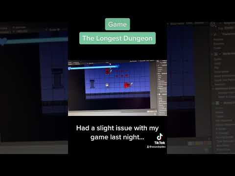 I had a small issue awhile ago… #gamedev #gamedevelopment #indiegames #unity2d #thelongestdungeon