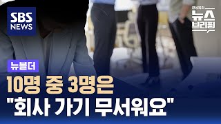 직장인 10명 중 3명꼴로…"직장 내 괴롭힘 겪어" / SBS / 뉴블더