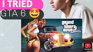 I tried GTA 6 In Mobile 🤩 || Android Game || Tried GTA 6 In Mobile – Real or Fake? || Android Game 