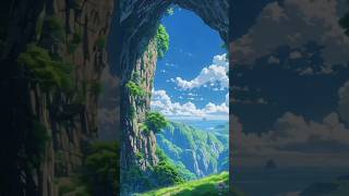 Relaxing Nature AI Video 🌴 #naturelovers #nature  #aivideoart