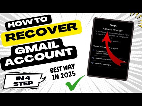 How to Recover Gmail Account in 2025 | Recover Gmail Account Without OTP Code | Best Way in 2025