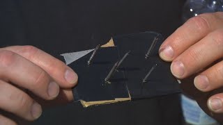 Tires damaged in Salt Lake County neighborhood by homemade device, police find