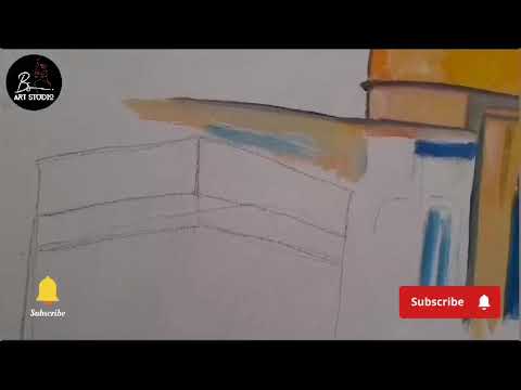oil painting 🤔 tutorial#oil painting