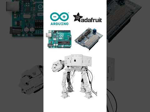 1st Arduino project 10 years ago (AT-AT) #starwars #arduino #tech #retro #software #diy #technology