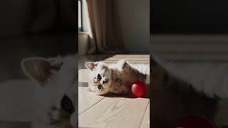 Fluffy, Playful, and Impossible to Ignore 🐾 #CutestKittenEver  #satisfyling #odlysatisfying  #cute