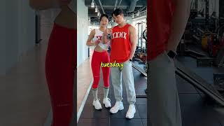 【XEXYMIX】トレーニング with XEXYMIX #ゼクシィミックス #トレーニング #トレーニングウェア #ジムウェア #ペアコーデ #韓国ファッション #スポーツウェア