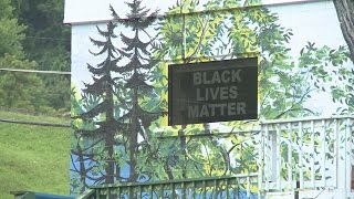 "Black Lives Matter" sign posted in Whitesburg