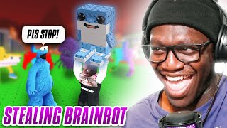 Trolling Kids On Steal A Brainrot ( Roblox )