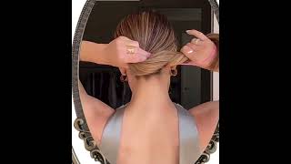 BEAUTIFUL HAIR BUN ( BÚI TÓC Đẹp ) Daily Tips #dailytips #hairstyle #hair