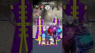 GOJO VS TEAM ZENO #shorts