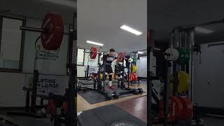 스쿼트 220KG 싱글 RPE8.5 #파워리프팅 #motivation #04년생 #power #치대생 #데드리프트
