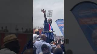 Kennedy Ohene Agyapong arrives at the NPP national delegates conference at the UG stadium✨🤩😍#npp