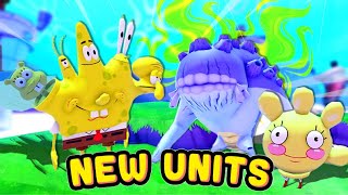 NEW EXOTIC UNIT! 3 NEW UNITS! NEW TREASURE CHEST REWARDS! Roblox SpongeBob Tower Defense