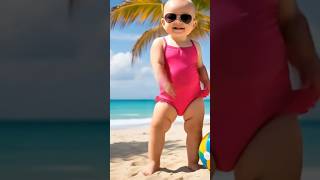 Cute baby dancing on favourite tune 🥰🥰🥰🥰