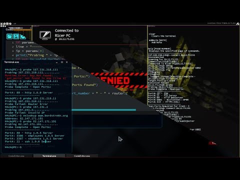 Recreating Hacknet's probe tool - Recreating Hacks 1 - Grey Hack