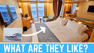 P&O Arcadia Deluxe Balcony Cabin Tour!