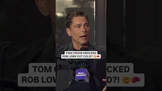 Rob Lowe Got KNOCKED OUT Cold By Tom Cruise When Filiming 'The Outsiders'?