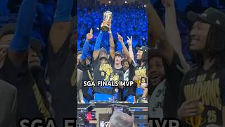 SGA wins the 2025 NBA Finals MVP!