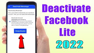How to Deactivate Facebook Lite Account 💯Working - @AppFixi ✅ Deactivate FB Lite Account Explained