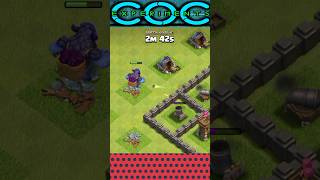 MAX TH4 vs YETI | #coc | COC Experiments