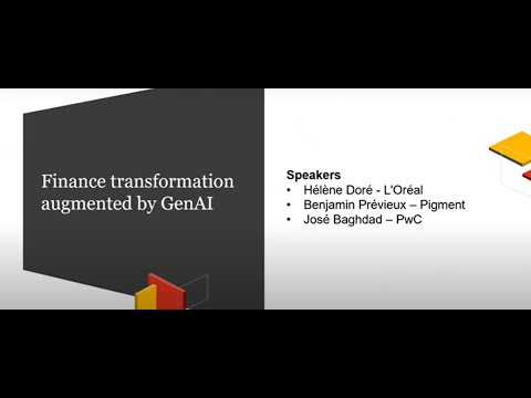 Talk VivaTech 2024 -  Finance transformation augmented by GenAI with L'Oréal and Pigment