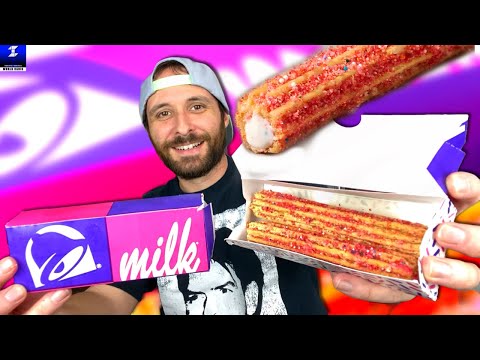 Taco Bell Birthday Cake Churros Review