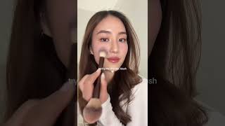 Trying the viral lilac purple blush #makeup #purpleblush #chanelbeauty